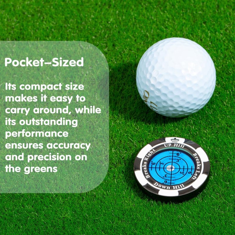 Prodigora SlopeMaster ProGreen Reader - Golf Ball Marker with High Precision Green Reading Aid Golf Accessories for Men Women - Image 5